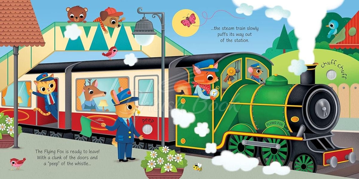 Книга Trains Sound Book зображення 2
