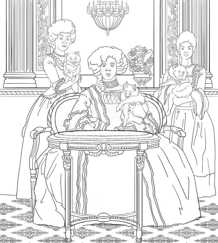 Книга The Unofficial Bridgerton Colouring Book зображення 2