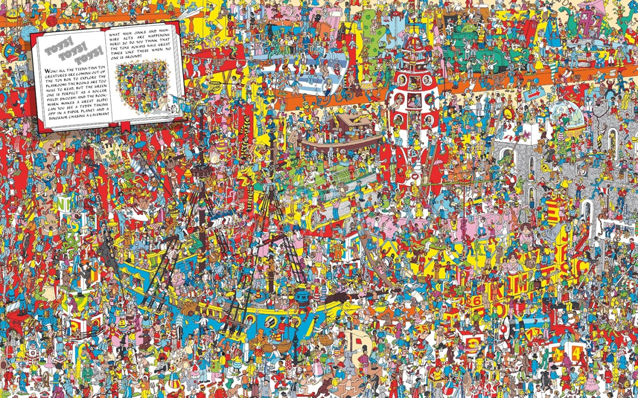 Книга Where's Wally? The Wonder Book Deluxe Edition	 зображення 1