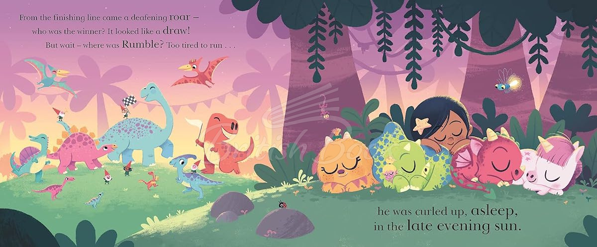 Книга Ten Minutes to Bed: Little Dinosaur's Big Race зображення 1