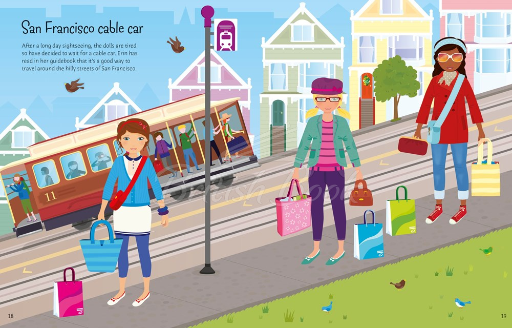 Книга Sticker Dolly Dressing: Travel зображення 4