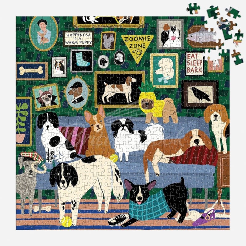 Пазл Lounge Dogs 500 Piece Puzzle изображение 3