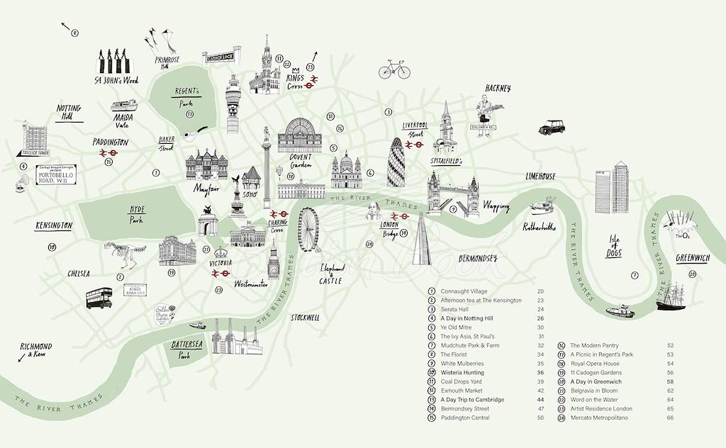 Книга Pretty Little London: A Seasonal Guide to the City's Most Instagrammable Places зображення 3