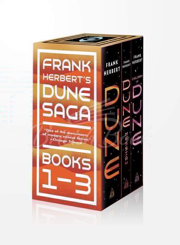 Набір книжок Frank Herbert's Dune Saga Books 1-3 Box Set зображення