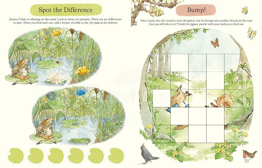 Книга Peter Rabbit: Hoppy Holidays Sticker Activity Book зображення 3