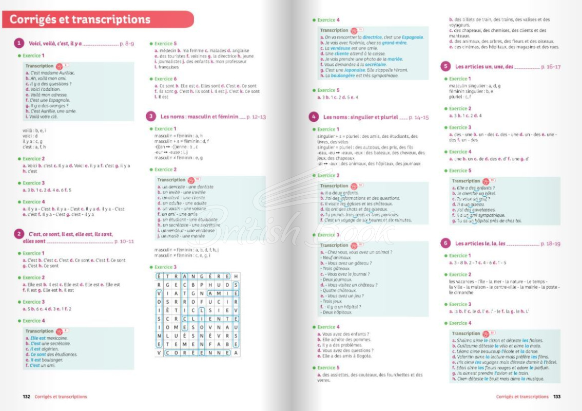 Учебник Exercices de Grammaire et conjugaison A1 изображение 14