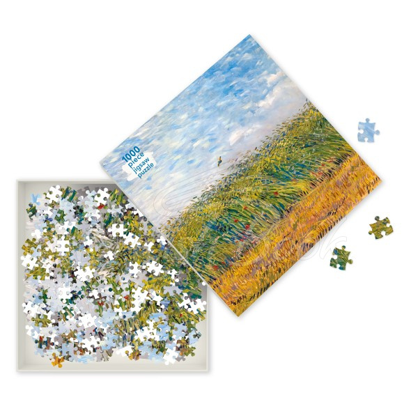 Пазл Vincent Van Gogh: Wheat Field with a Lark 1000 Pieсe Jigsaw Puzzle изображение 2