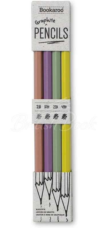 Набор Bookaroo Graphite Pencils Pastels изображение