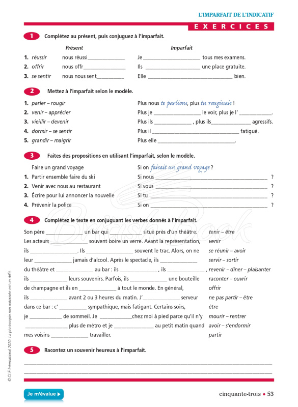Книга Conjugaison Progressive du Français 3e Édition Intermédiaire avec Audio téléchargeable изображение 11