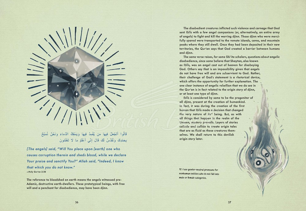 Книга Djinnology: An Illuminated Compendium of Spirits and Stories from the Muslim World зображення 15
