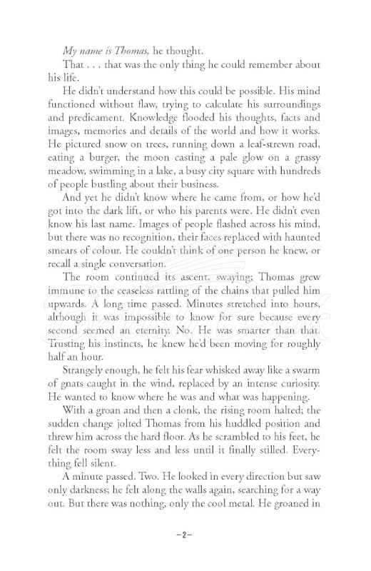 Книга The Maze Runner (Book 1) изображение 3
