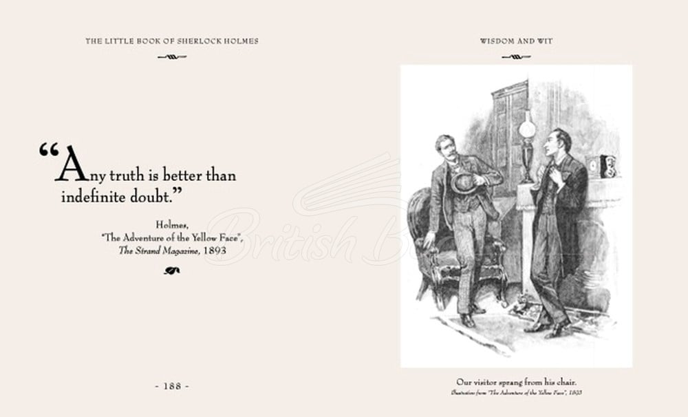 Книга The Little Book of Sherlock Holmes зображення 6