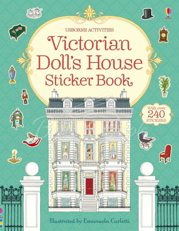 Книга Victorian Doll's House Sticker Book изображение