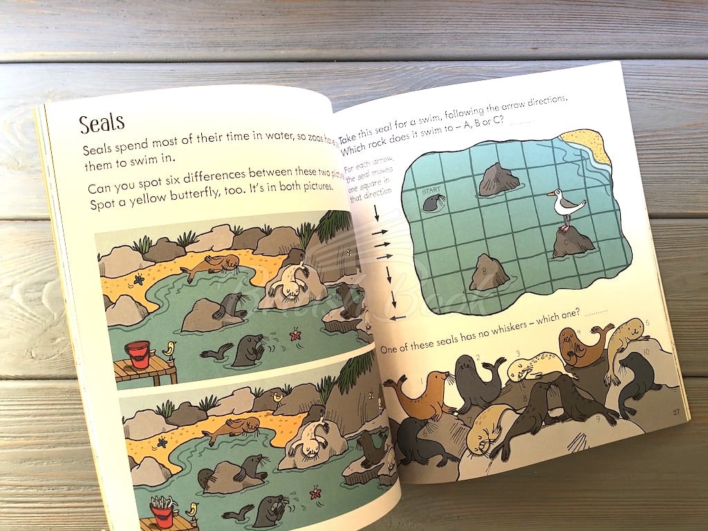 Книга Little Children's Zoo Activity Book изображение 9