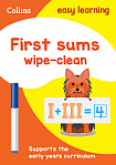 Collins Easy Learning Preschool: First Sums Wipe Clean Activity Book