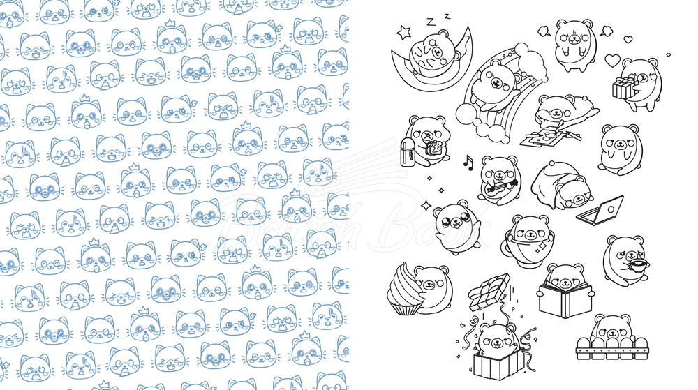 Книга Cute Chibis Coloring Book зображення 4