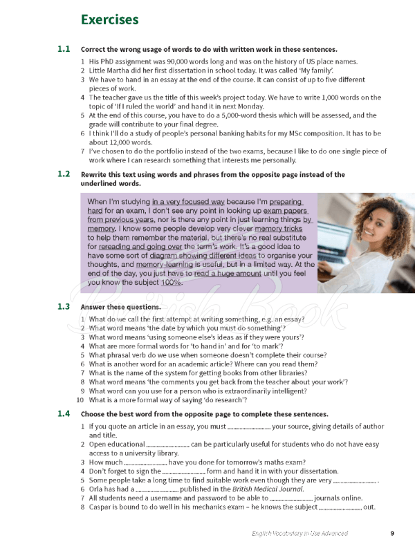 Книга English Vocabulary in Use Third Edition Advanced and answer key изображение 4