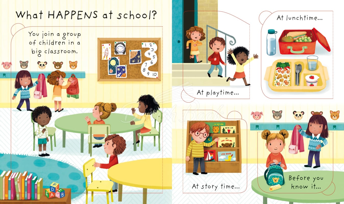 Книга Lift-the-Flap Very First Questions and Answers: Why Do I Have to Go to School? зображення 4