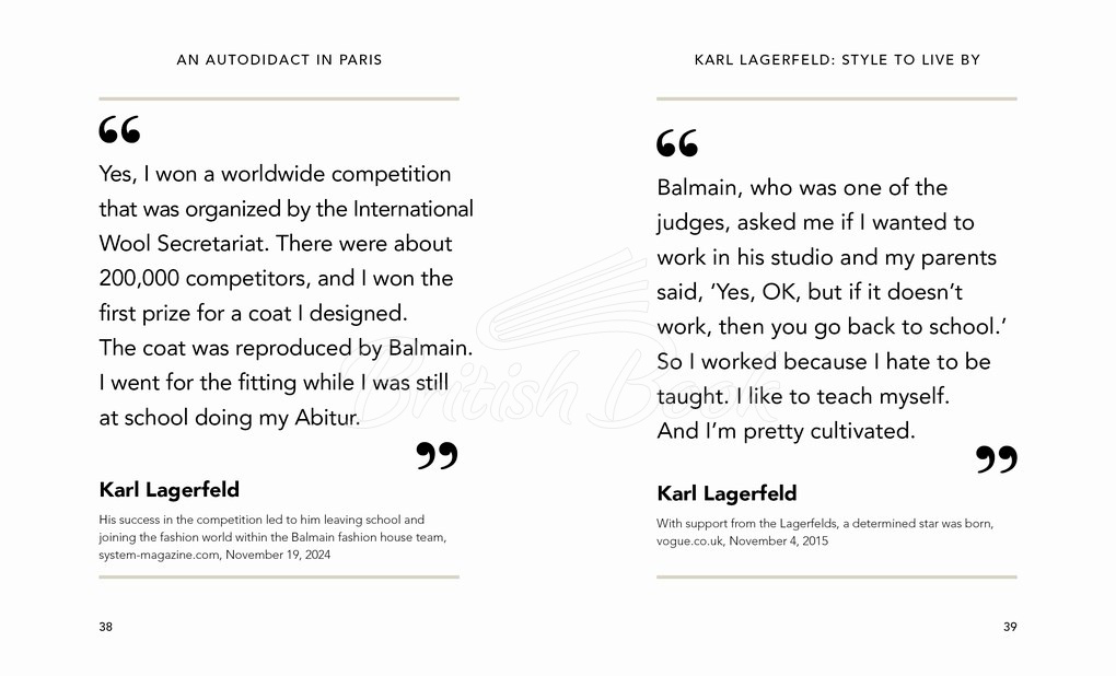 Книга The Little Guide to Karl Lagerfeld изображение 2