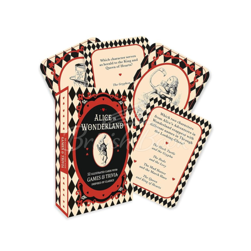 Карточная игра Alice in Wonderland: Games and Trivia изображение 1