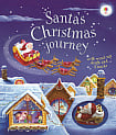 Santa's Christmas Journey with Wind-up Sleigh