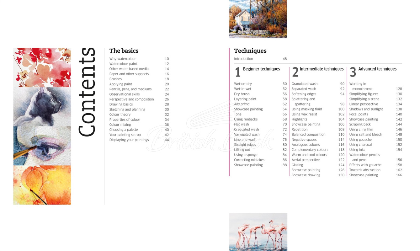 Книга Artist's Watercolour Techniques: Discover How to Paint Landscapes, People and Still Lifes, and Develop Your Own Style зображення 1
