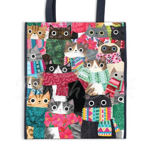 Сумка Wintry Cats Reusable Shopping Bag изображение