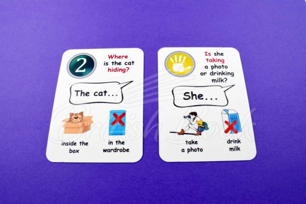 Карточки Fun Card English: Present Continuous изображение 3