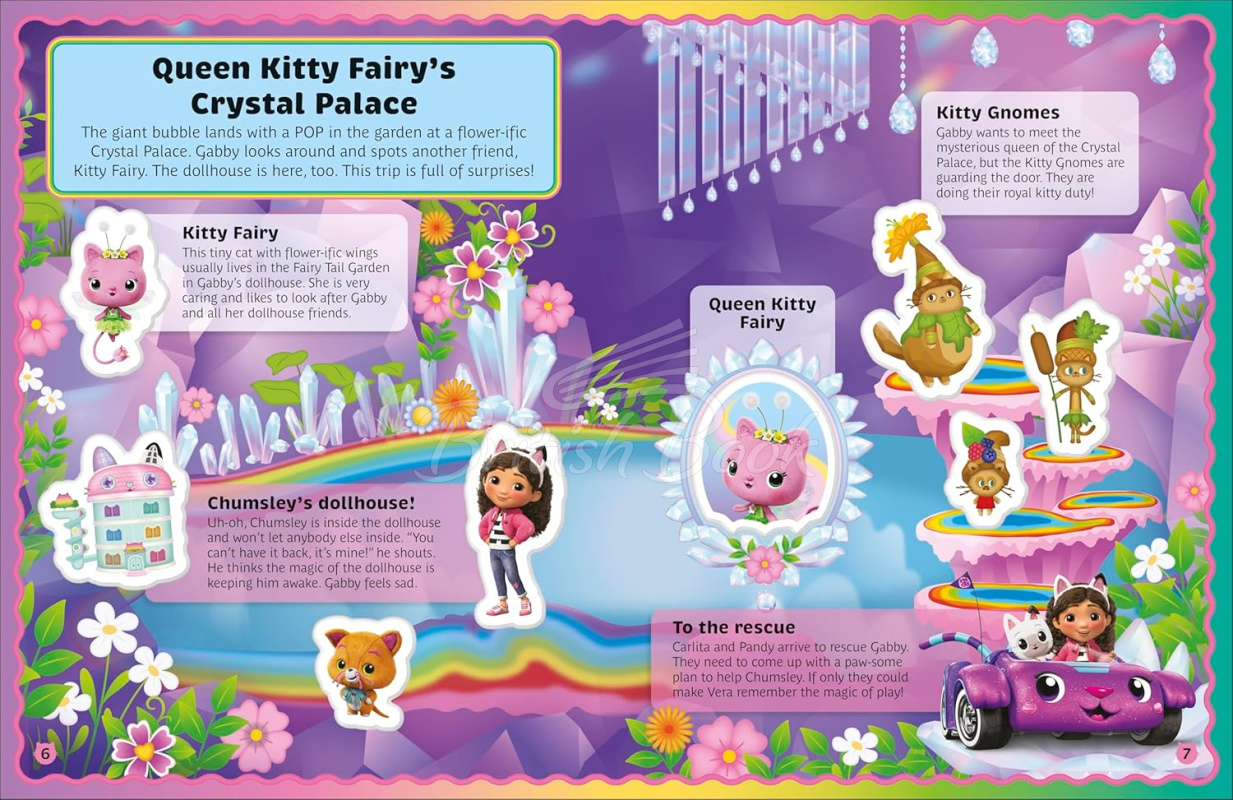 Книга Gabby's Dollhouse Ultimate Sticker Book изображение 4