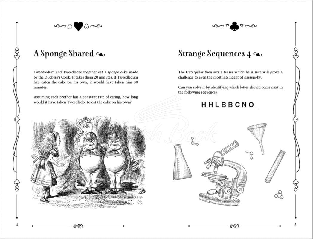 Книга Alice in Wonderland Puzzles зображення 2