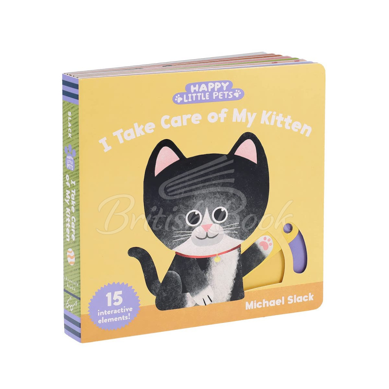 Книга Happy Little Pets: I Take Care of My Kitten зображення 1