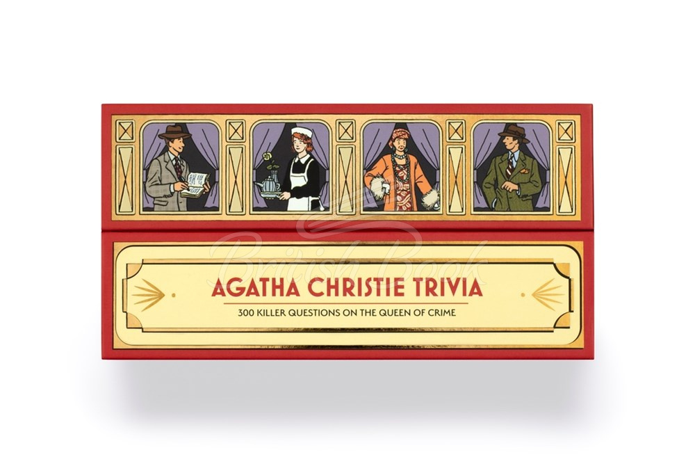 Карточная игра Agatha Christie Trivia изображение 1