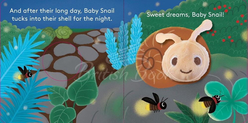 Книга Baby Snail Finger Puppet Book изображение 6