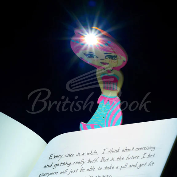 Ліхтарик для книжок Flexilight Pals Mermaid Teal зображення 1