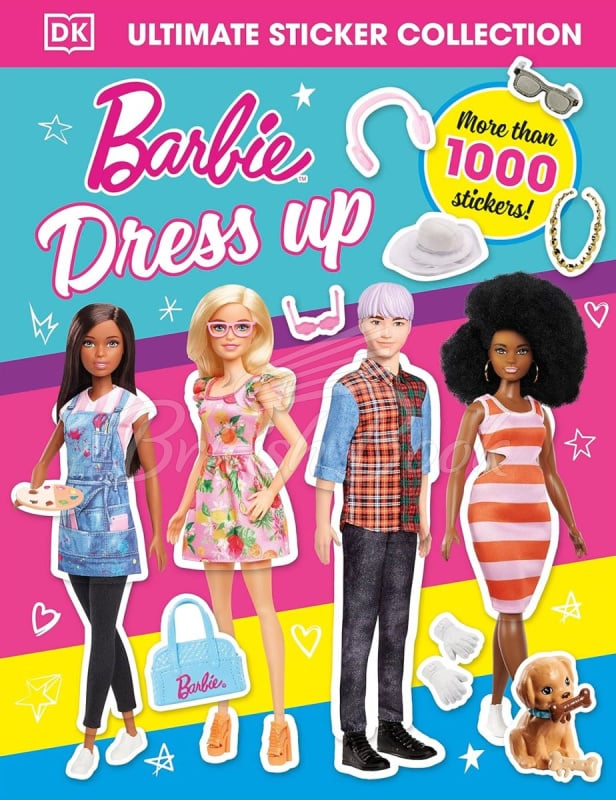 Книга Barbie Dress Up Ultimate Sticker Collection зображення