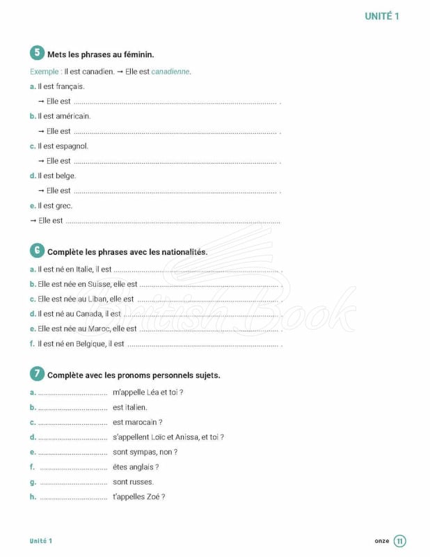 Рабочая тетрадь J'aime 1 Cahier d'activités изображение 9