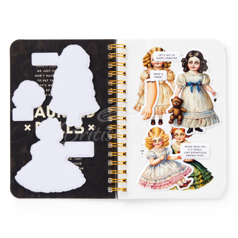 Стікербук Haunted Dolls Sticker Book зображення 2