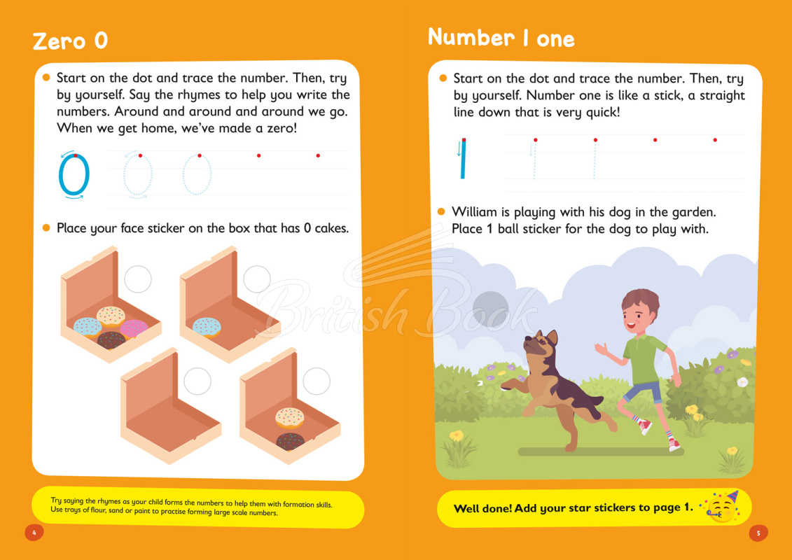 Книга Collins Easy Learning Ready for School: Maths Sticker Book (Ages 4-5) зображення 2