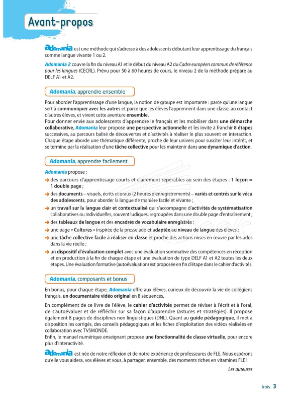 Учебник Adomania 2 Livre de l'élève avec DVD-ROM изображение 17