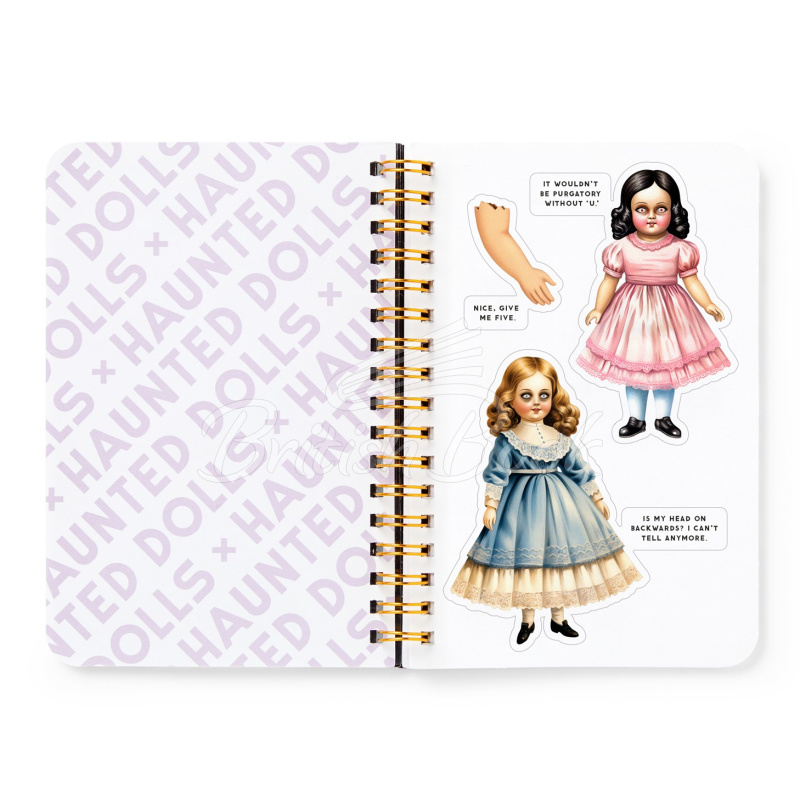 Стікербук Haunted Dolls Sticker Book зображення 6