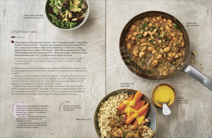 Книга Healthy Vegan: The Cookbook изображение 4