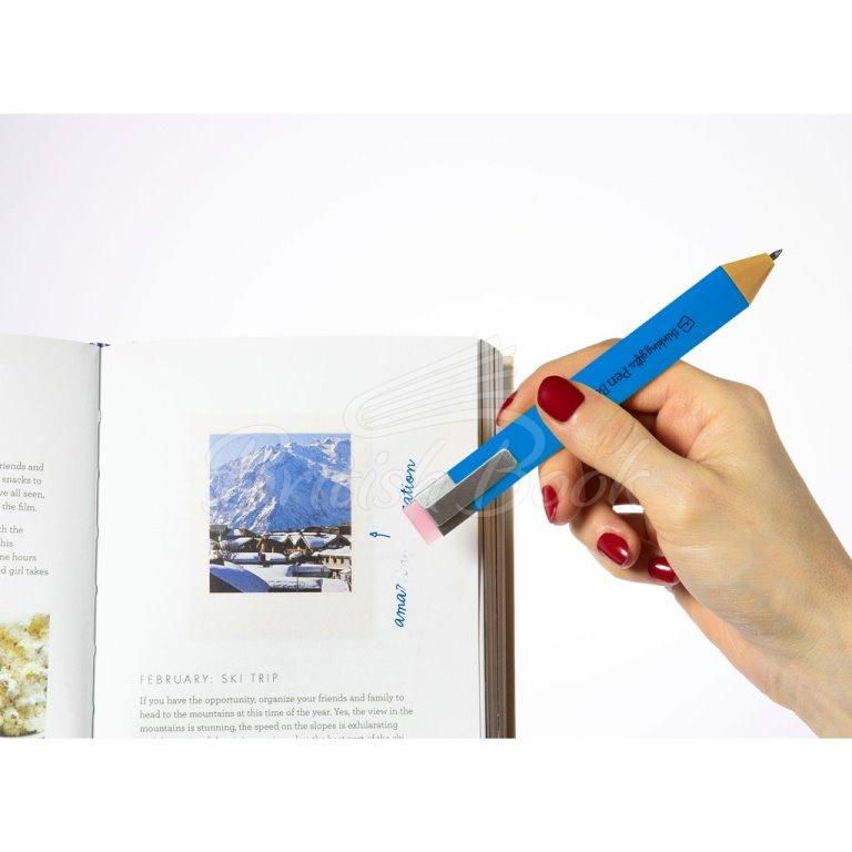 Закладка Pen Bookmark Blue with Refills зображення 5