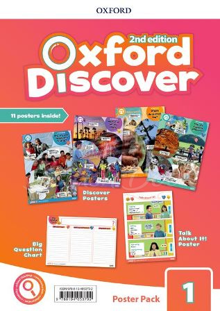 Набір плакатів Oxford Discover Second Edition 1 Poster Pack зображення