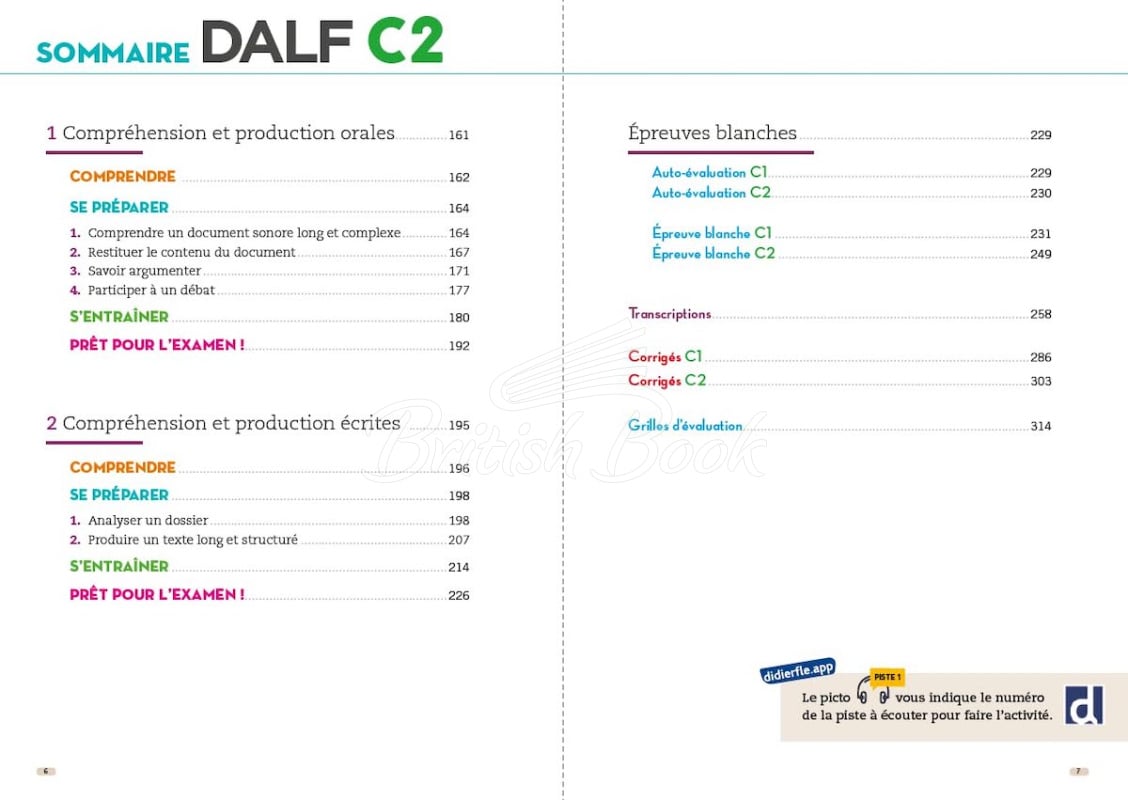 Підручник Le DALF 100% réussite C1-C2 Livre avec didierfle.app зображення 2