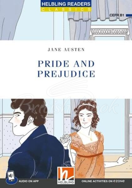 Книга Helbling Readers Blue Series Pride and Prejudice with App and e-zone зображення