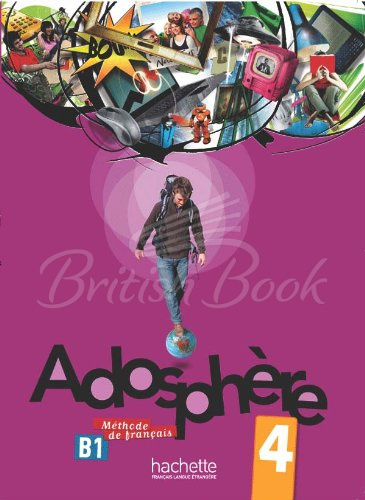 Учебник Adosphère 4 Livre de l'élève avec CD audio изображение