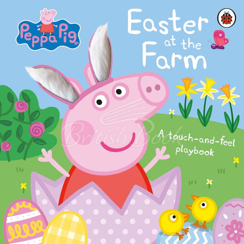 Книга Peppa Pig: Easter at the Farm (A Touch-and-Feel Playbook) зображення