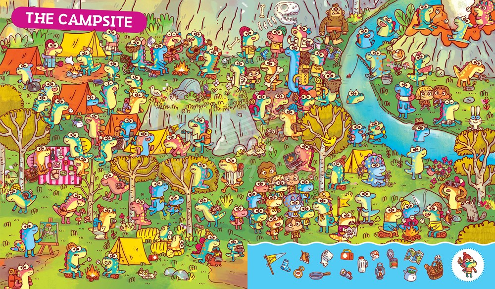 Книга My First Search and Find: Dinosaurs зображення 6