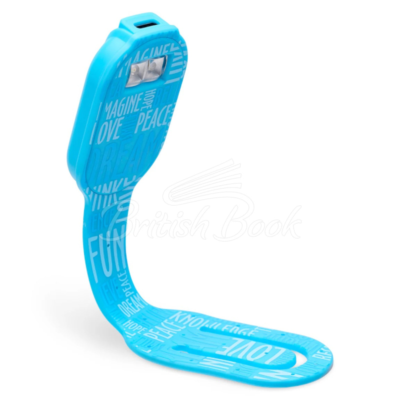 Ліхтарик для книжок Flexilight Rechargeable Blue Words зображення 2