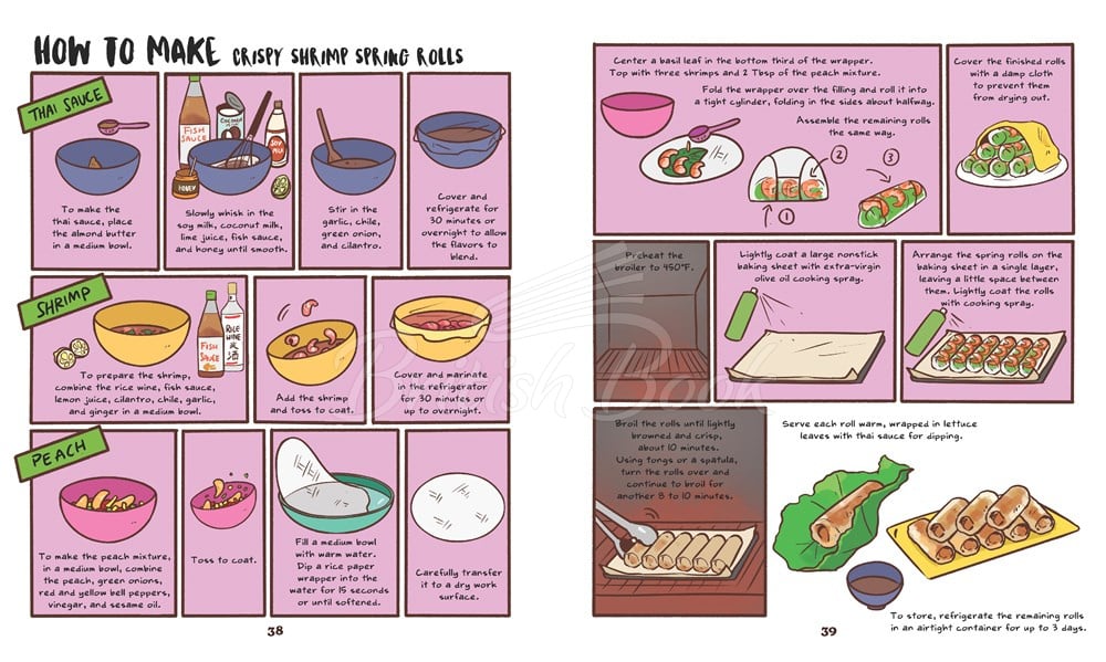 Книга Buddha Jumps Over the Wall, and Other Curiously Named Classic Chinese Dishes: Graphic Cookbook with 26 Recipes and Stories зображення 17